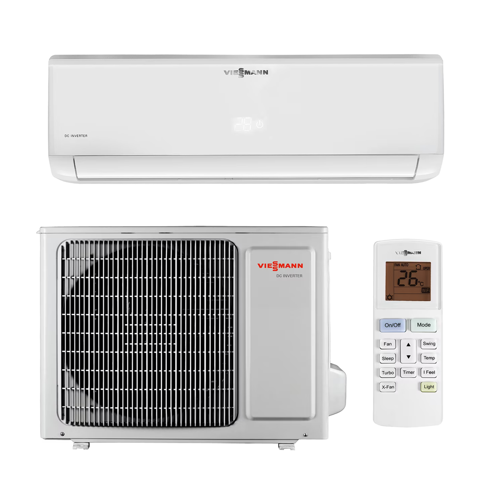 Viessmann Vitoclima 220-S/HE Pro 12000 BTU Duvar Tipi Split Klima