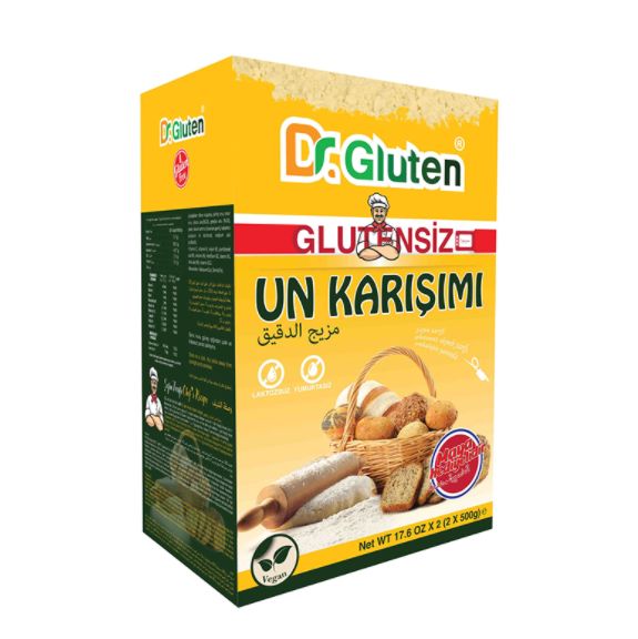 DR.GLUTEN Un Karışımı 1 Kg (Maya Hediyeli)