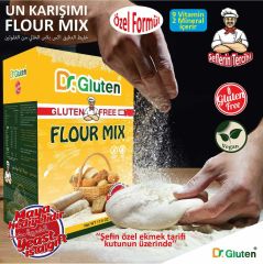 DR.GLUTEN Un Karışımı 1 Kg (Maya Hediyeli)