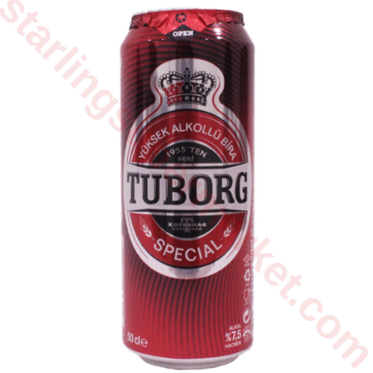 TUBORG BEER SPECIAL BOX 50 CL 4 LU
