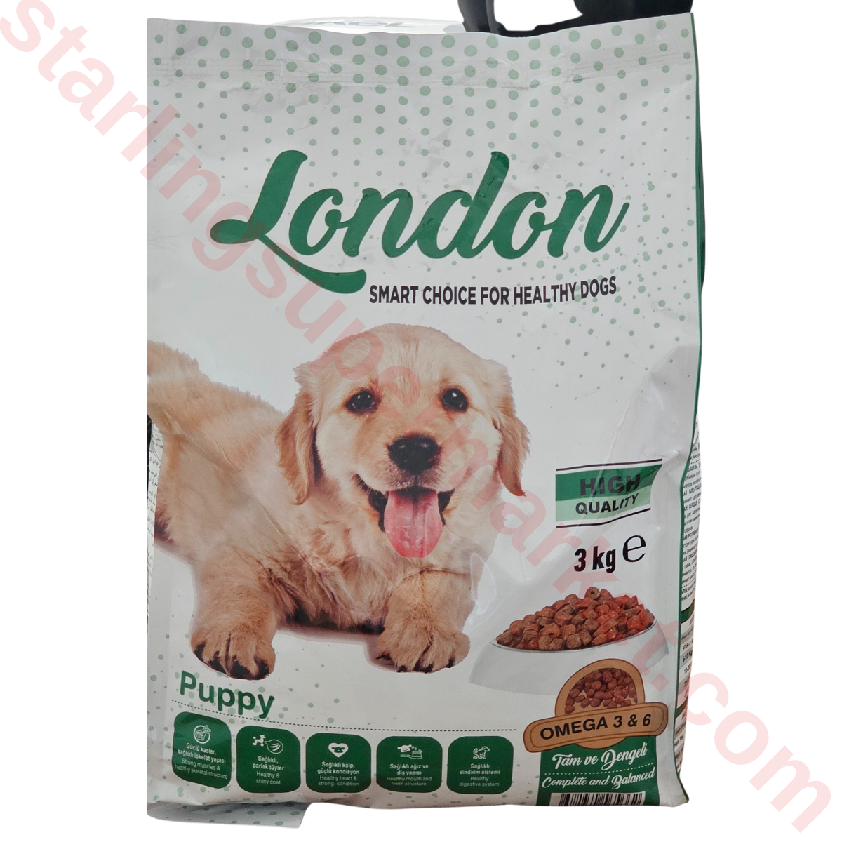 LONDON KOPEK MAMASI KURU PUPPY 3 KG