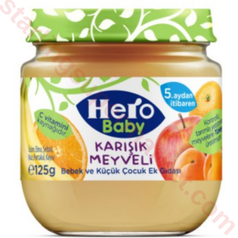 HERO BABY KARISIK MEYVELI 125 G