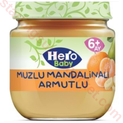 HERO BABY MUZLU MANDALINALI ARMUTLU 125 G