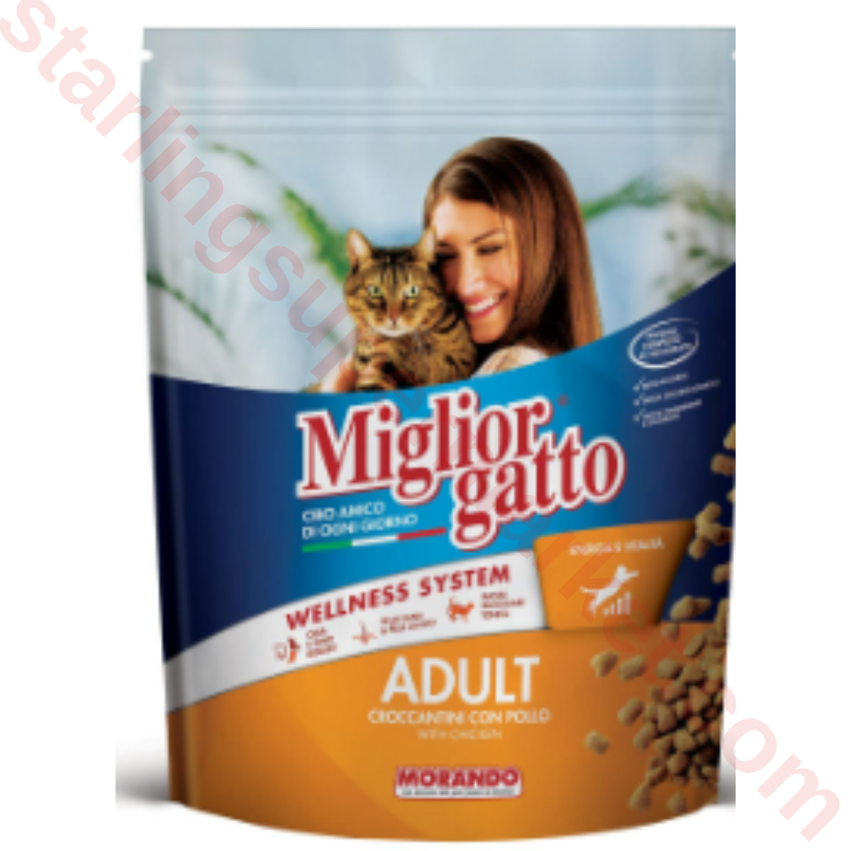 MIGLIORGATTO KEDI MAMASI KURU TAVUK 400 G