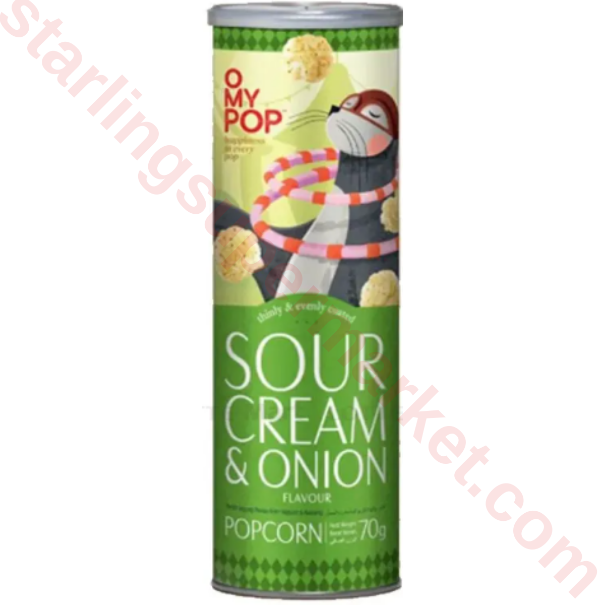 O MY POP POPCORN SOUR CREAM&ONION 70 G