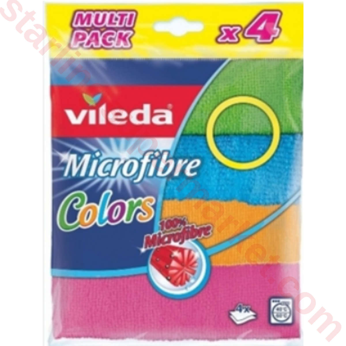 VILEDA TEMIZLIK BEZI MIKROFIBER COLORS 4 LU