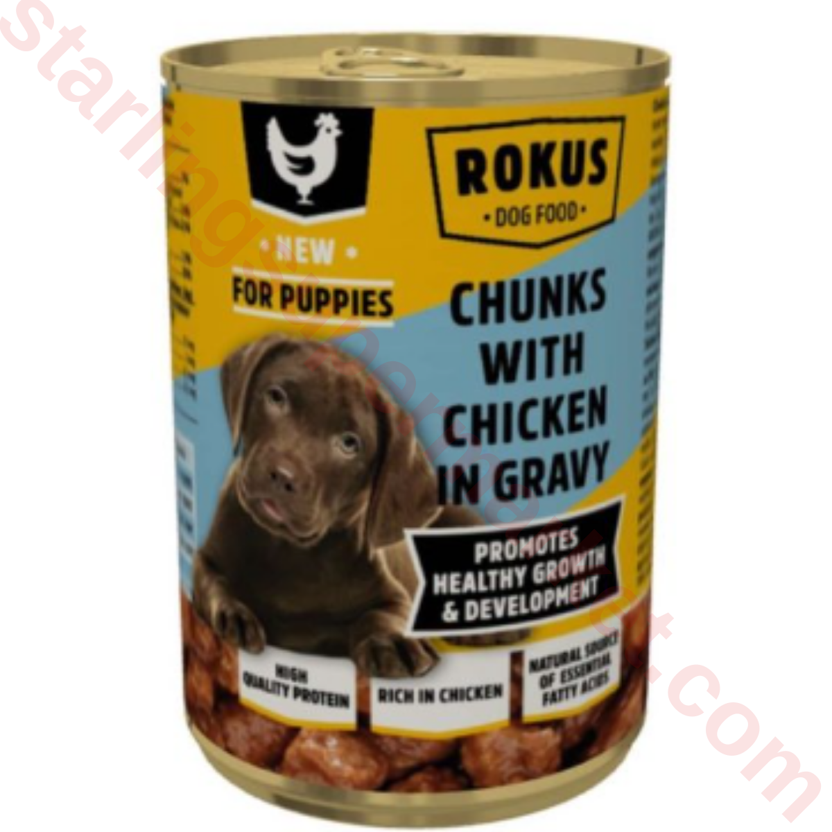 ROKUS DOG FOOD WET CHICKEN GRAVY FOR 415 G