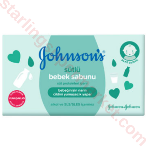 JOHNSONS BABY SOAP WITH MILK 90 G