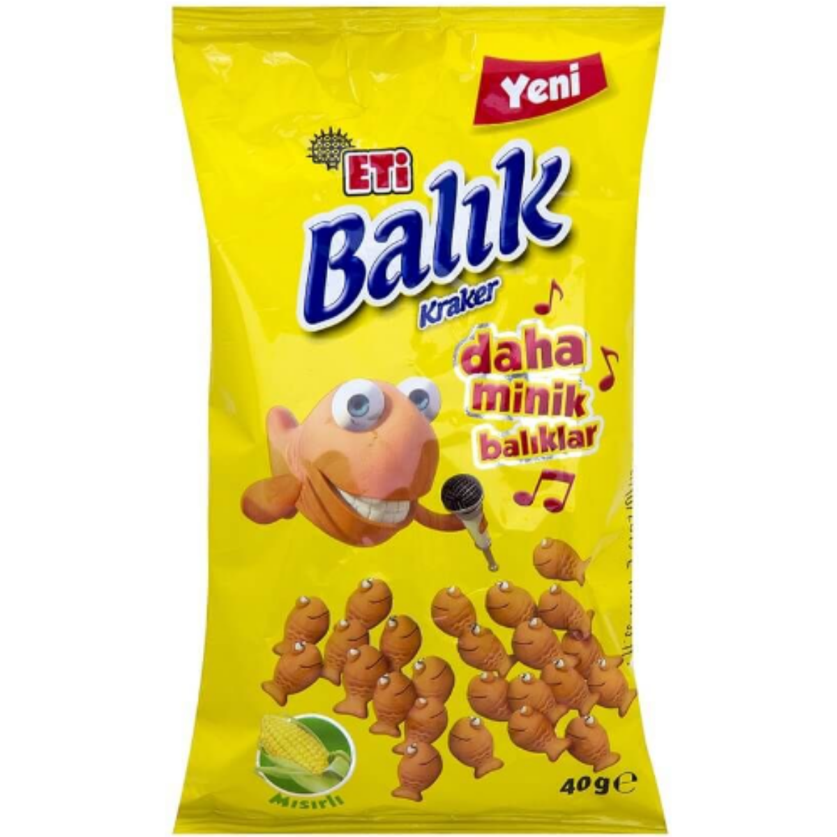 ETI BALIK MINI MISIRLI KRAKER 40 G