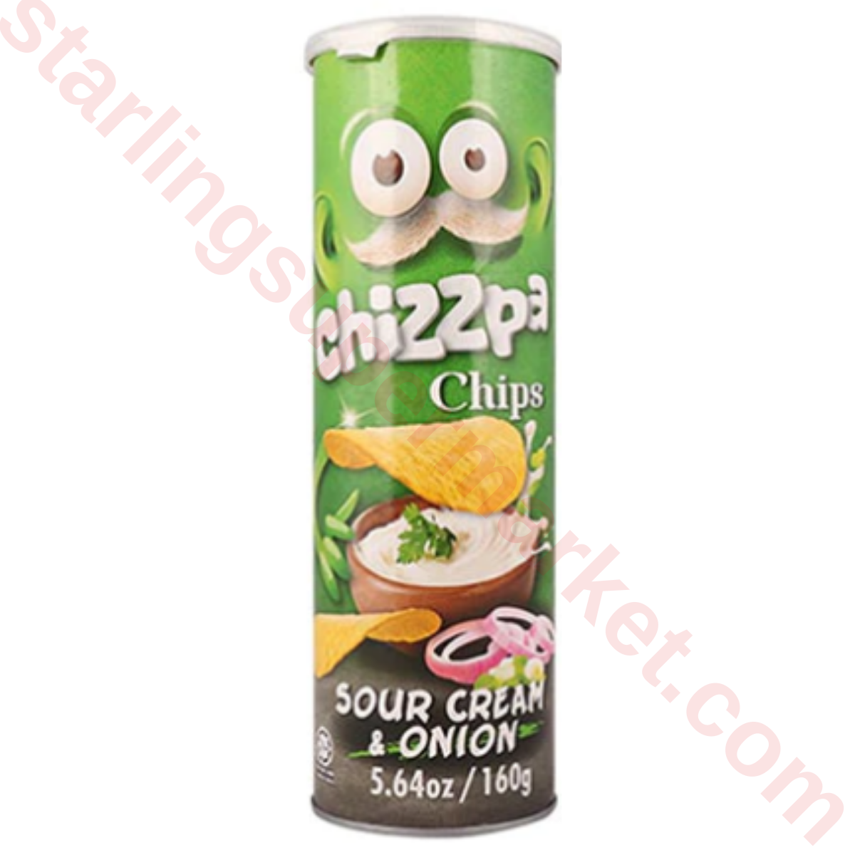 CHIZZPA CHIPS SOUR CREAM&ONION 160 G