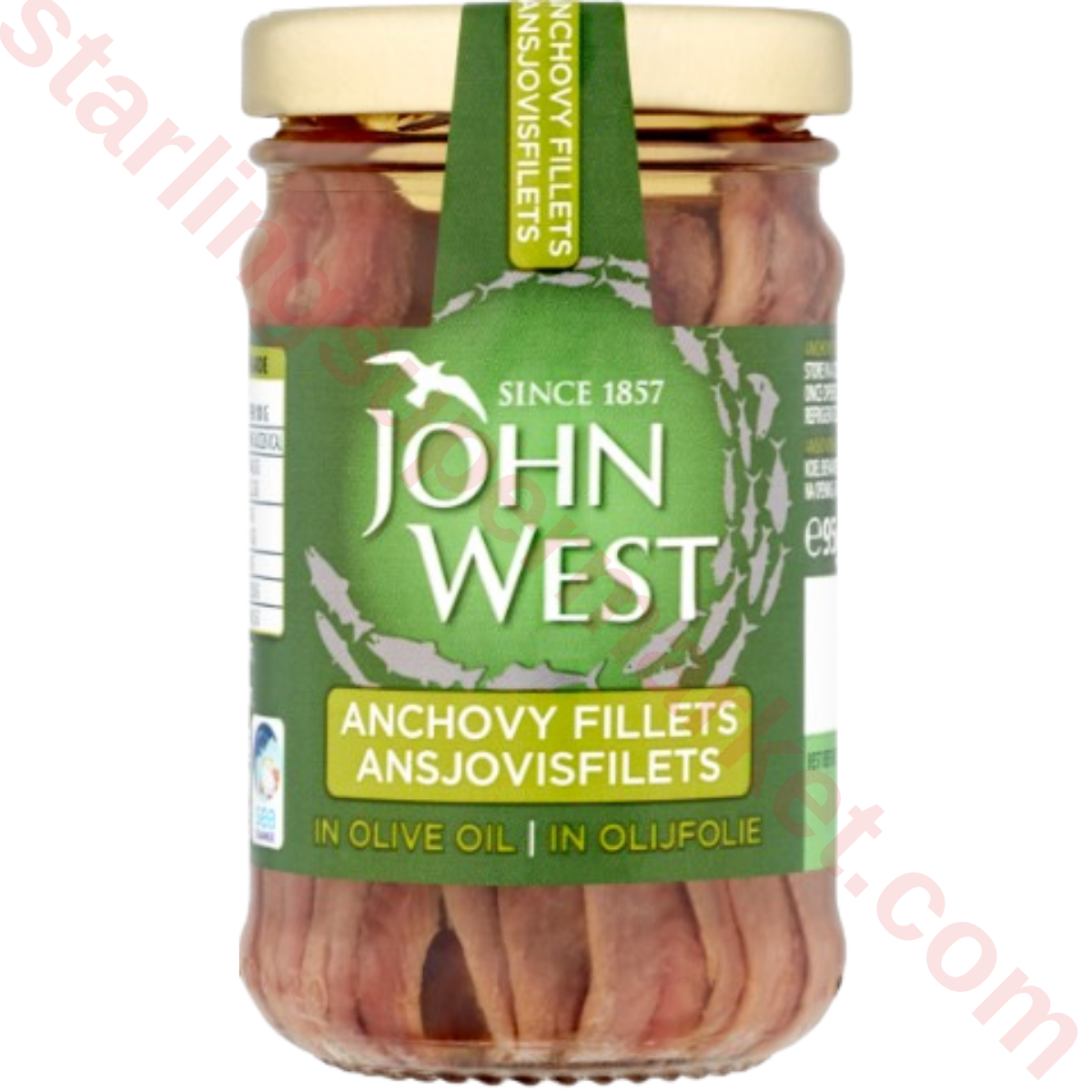 JOHN WEST ANCHOVIES 100 G
