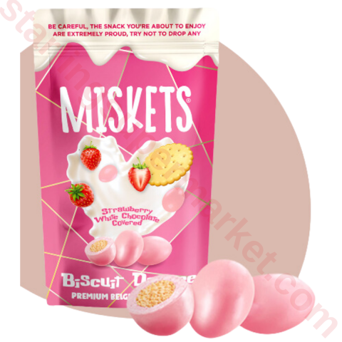 PAKEL MISKETS CILEK ARO FILDISI KAPLI BISKUVI 80 G