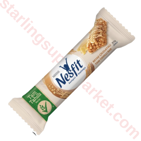 NESTLE NESFIT BAR BEYAZ CIKOLATALI TAM TAHI 22.5 G