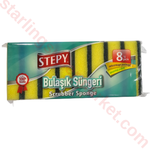 STEPY BULASIK SUNGERI DUZ 8 LI