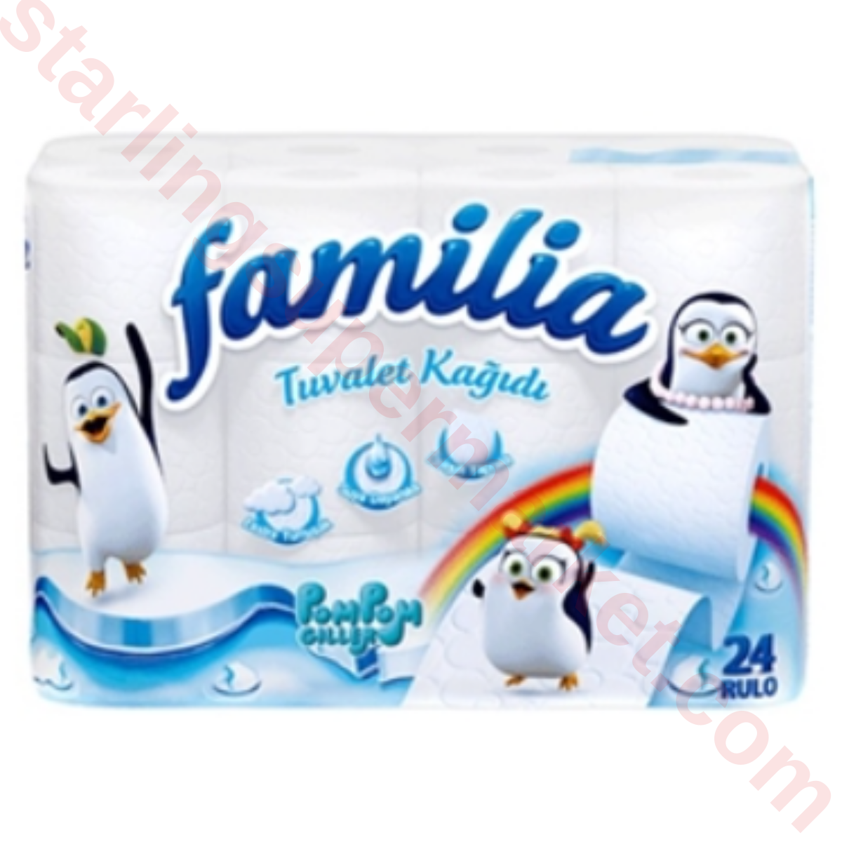 FAMILIA TOILET PAPER 24 LOT