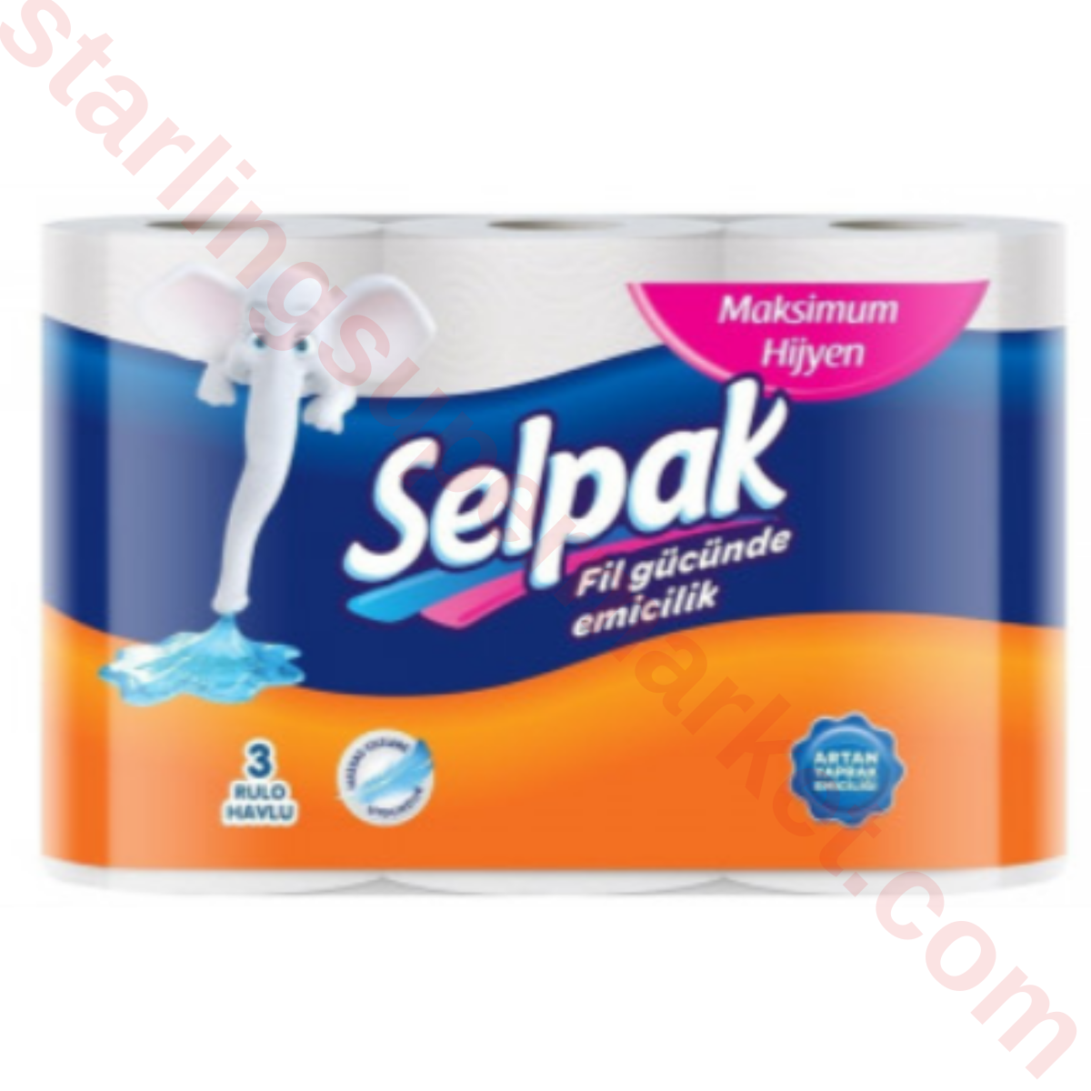 SELPAK TOWEL 3 PIECES