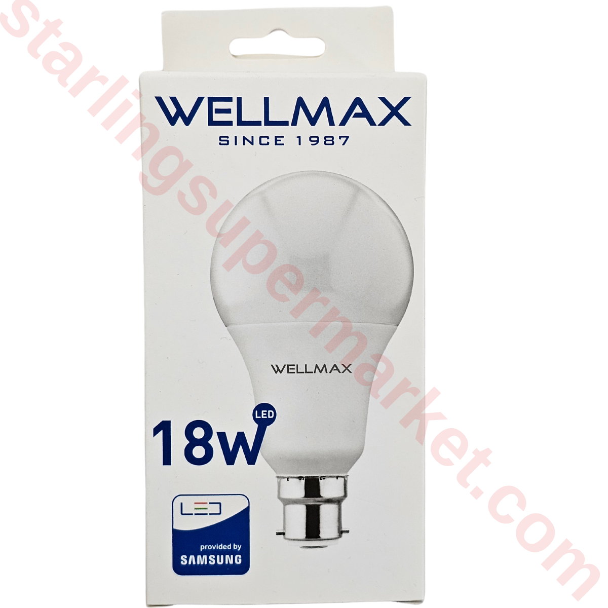 WELLMAX BULB LED 18W B22 6500 K