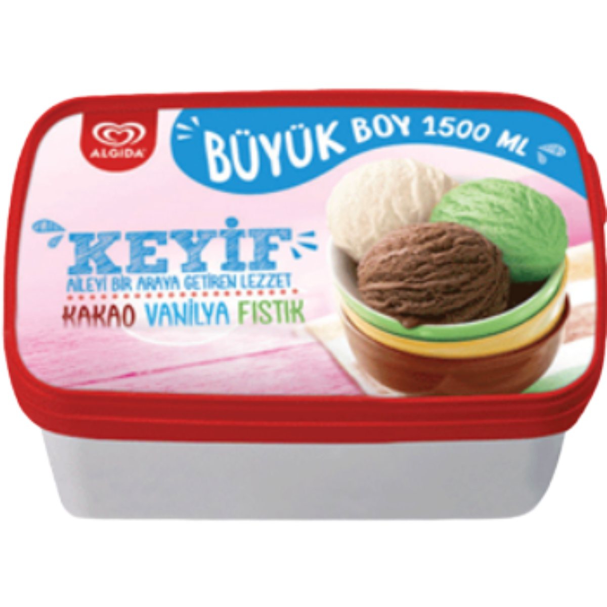 ALGIDA KEYIF ANTEP VANILYA KAKAO 1400 ML