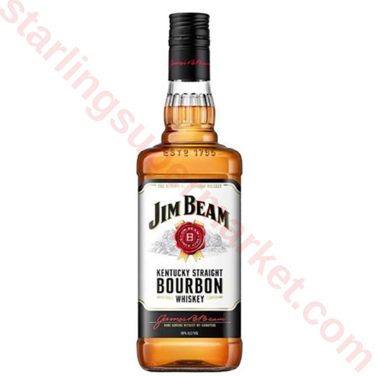 JIM BEAM WHISKEY WHITE BOURBON 100 CL