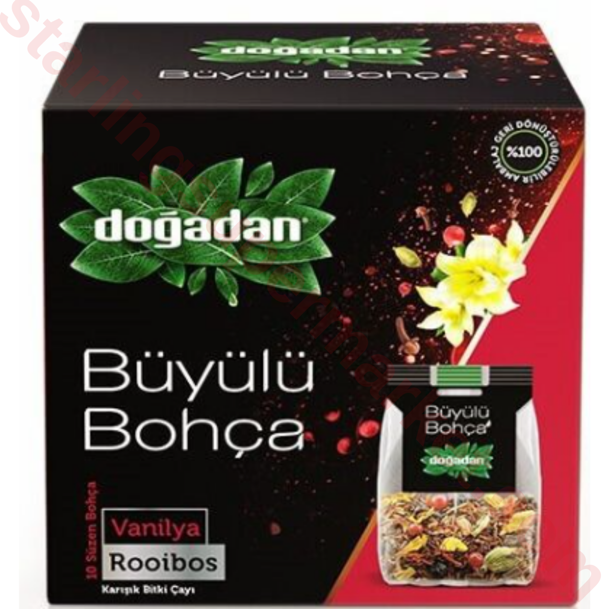 DOGADAN BITKI CAYI BUYULU BOHCA ROOIBOS VANILYA 10