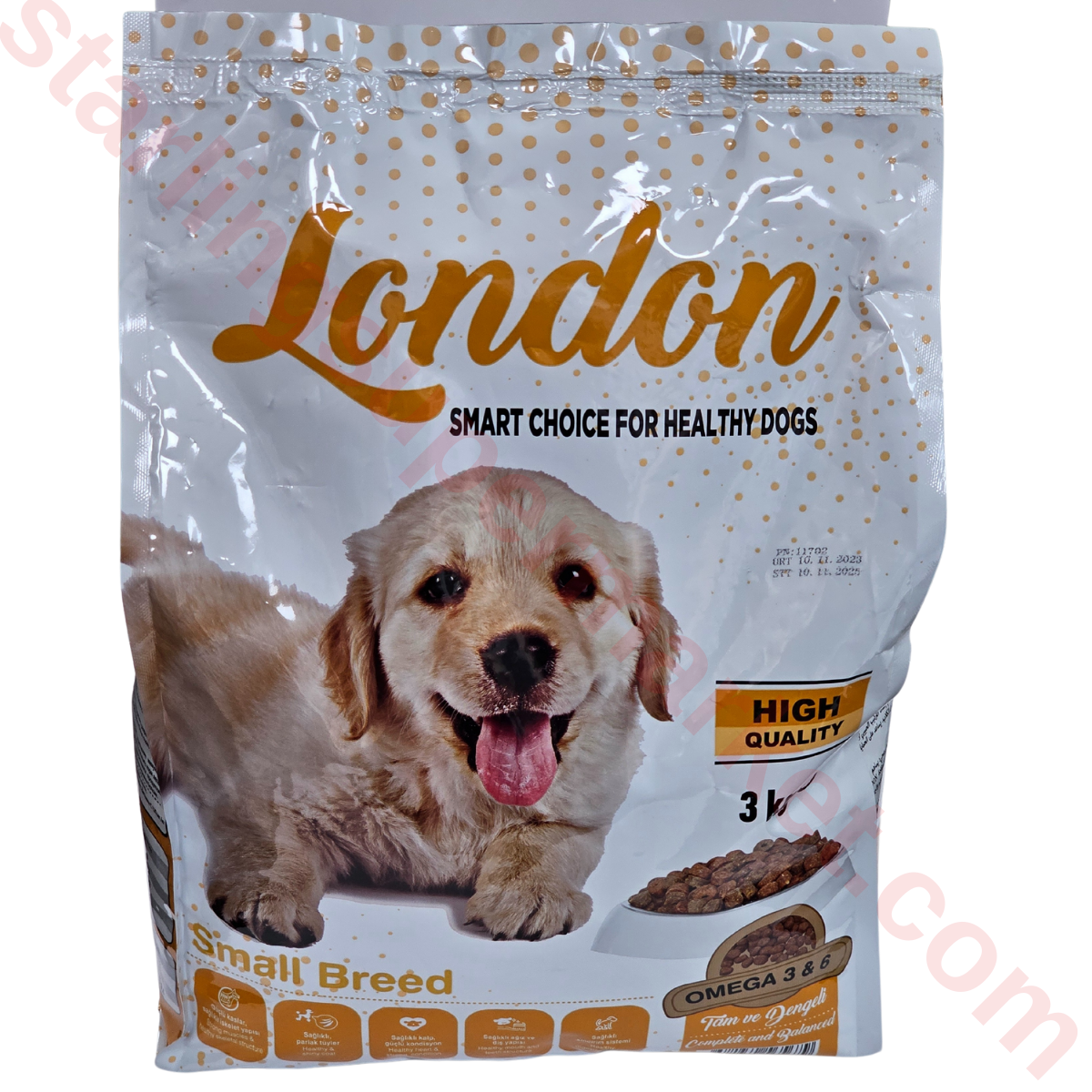LONDON DOG FOOD DRY SMALL BREED 3 KG