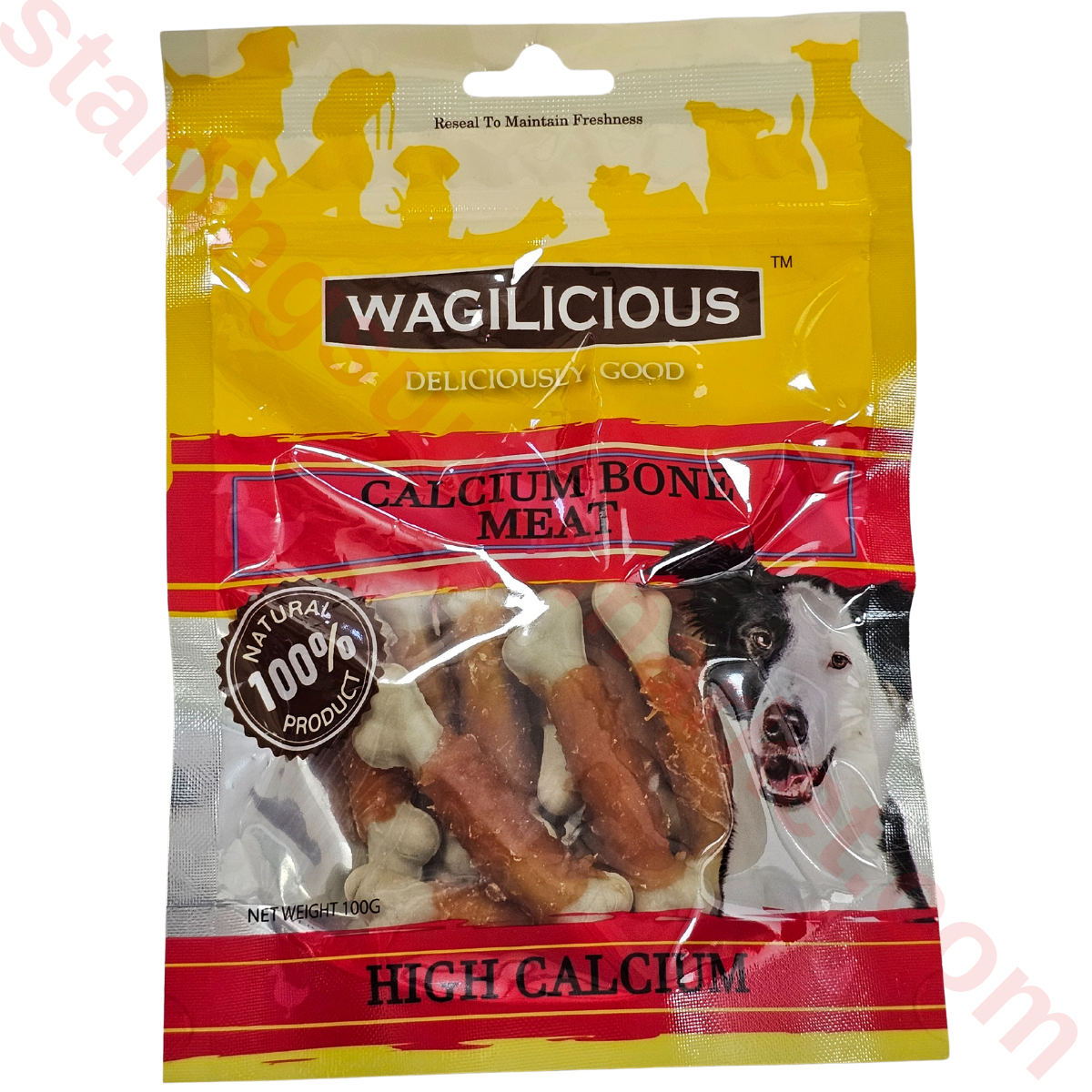 WAGILICIOUS DOG PRICE FOOD CALCIUM BONE WITH ME