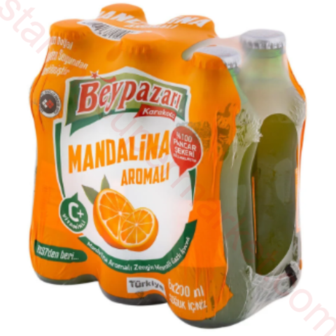 BEYPAZARI MADEN SUYU MANDALINA 6*200 ML