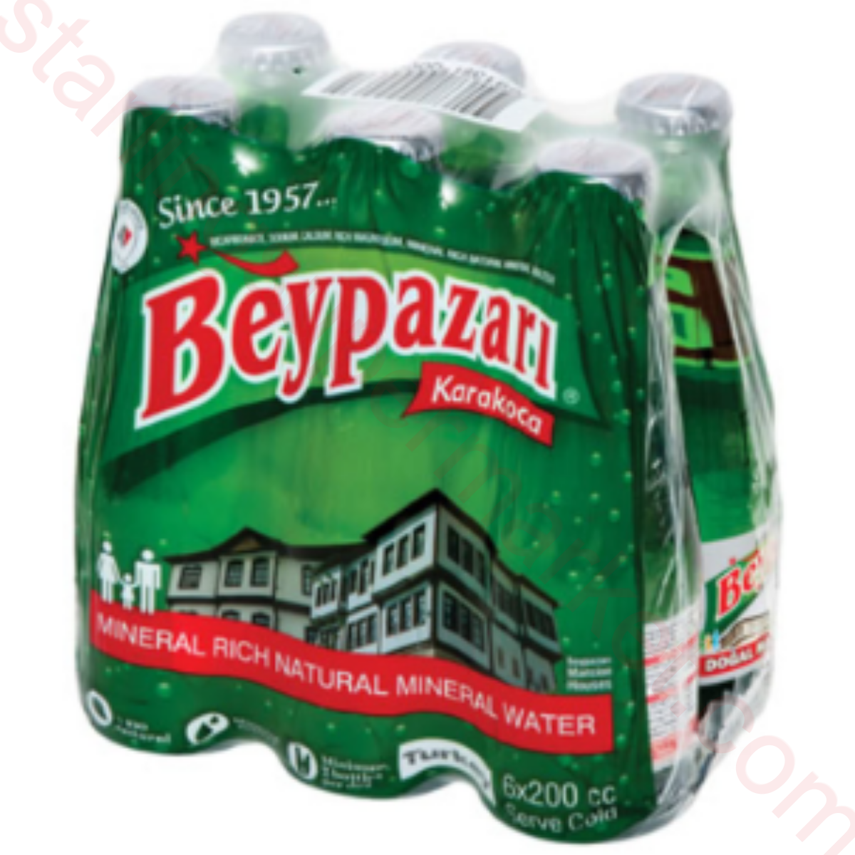 BEYPAZARI MADEN SUYU SADE 6*200 ML