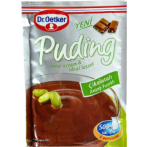 DR OETKER PUDING CIKOLATALI  ANTEPFISTIKLI 100 G