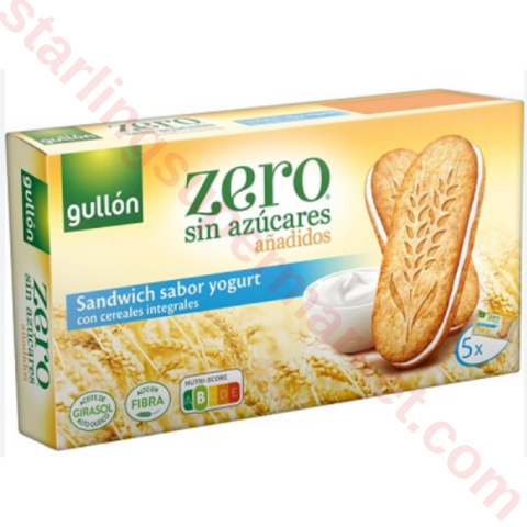 GULLON ZERO DIET NATURE SEKERSIZ TAM TAHILL 5*44 G