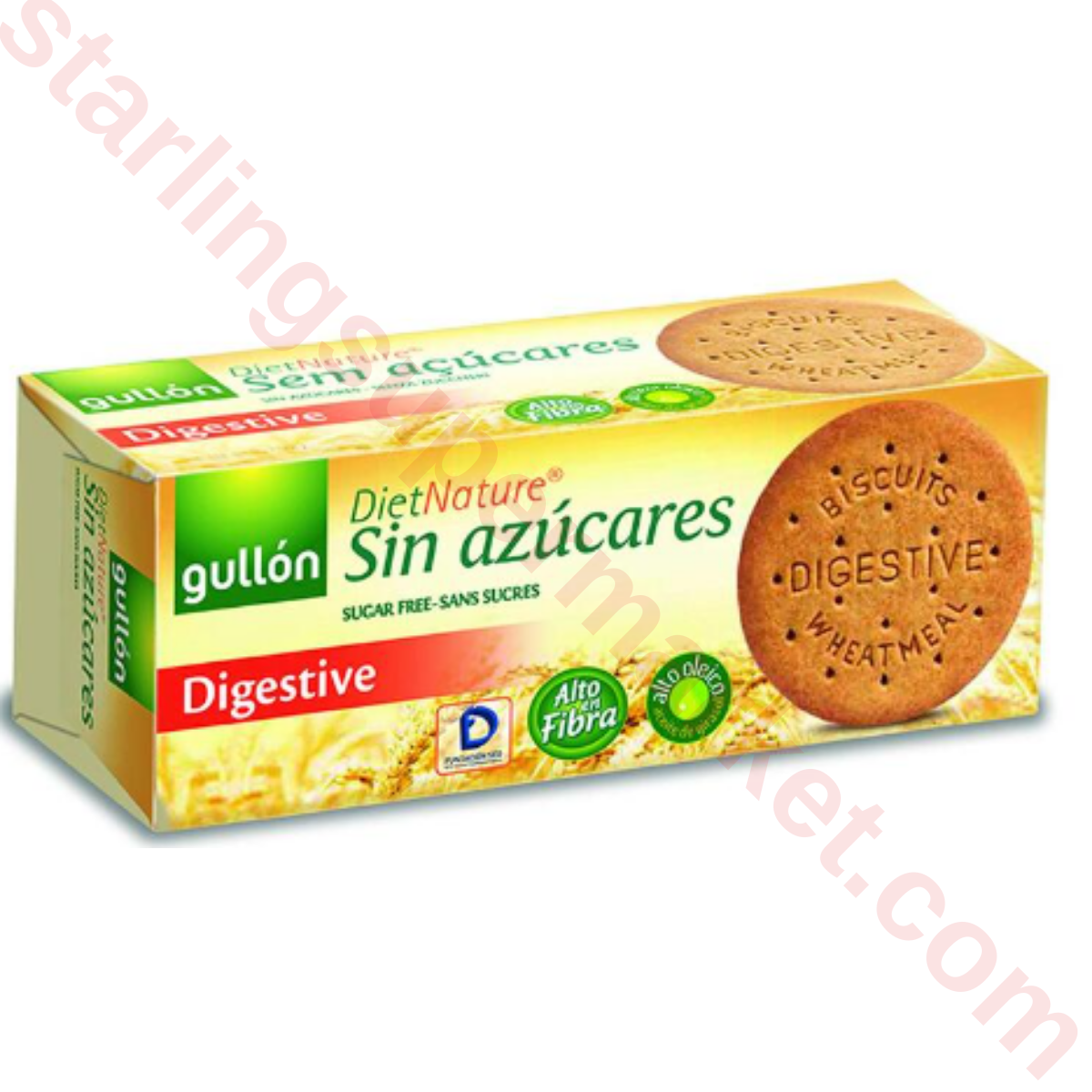 GULLON ZERO DIET NATURE SEKERSIZ DIGESTIVE 400 G