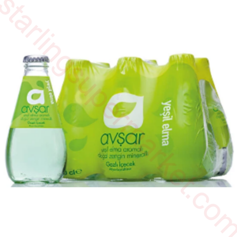 AVSAR MADEN SUYU YESIL ELMA C PLUS 6*200 ML