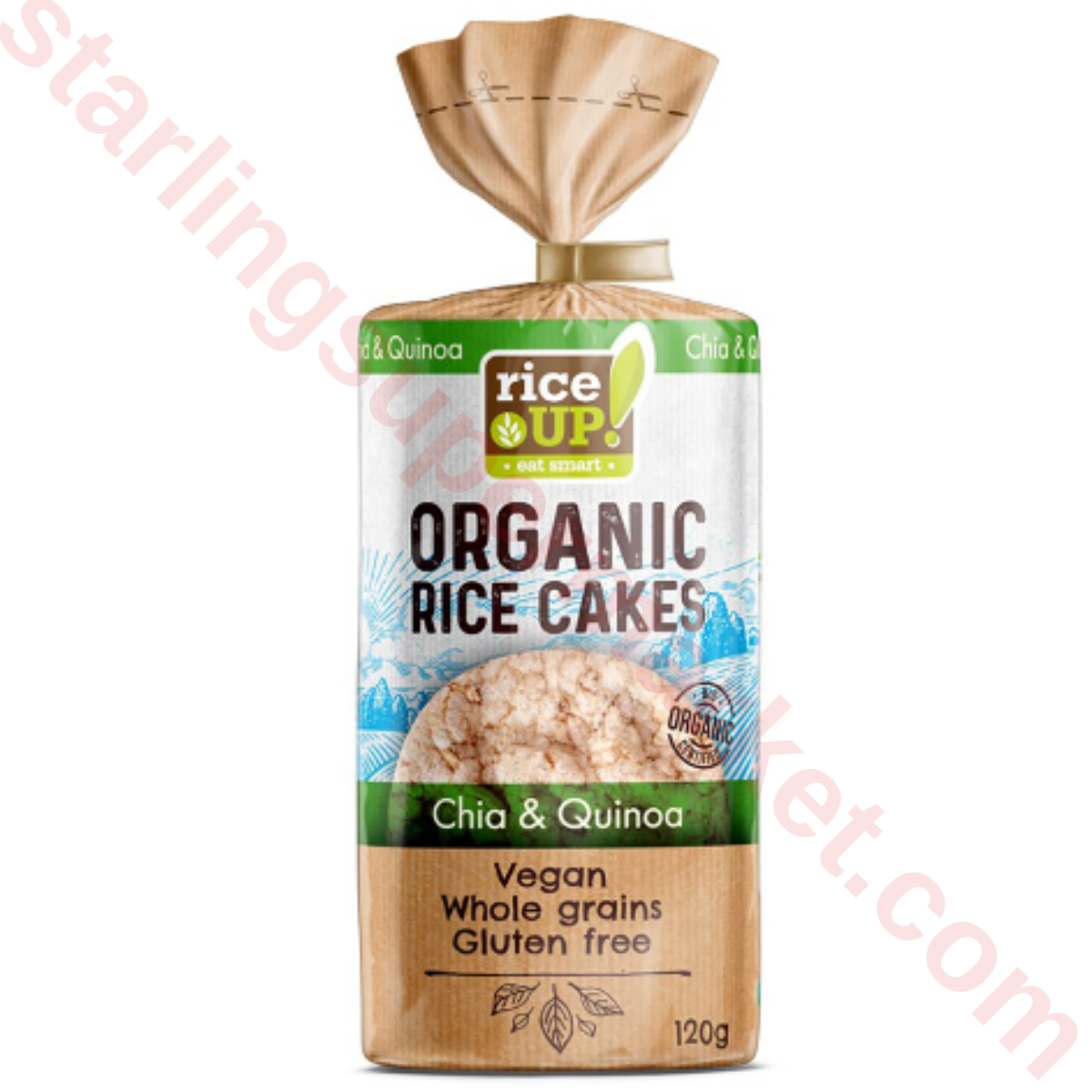 RICE UP BIO ORGANIC PIRINC PATLAGI CHIA&QUINOA 120