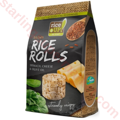 RICE UP RICE ROLLS WITH SIPA&CHEESE&OLIVE OIL 50 G