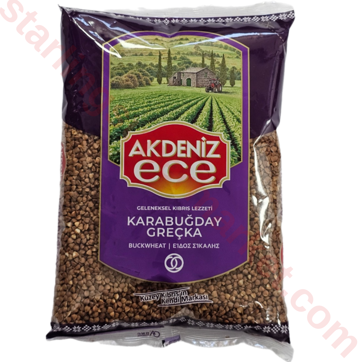 AKDENIZ ECE BUGDAY KARA GRECKA 800 G