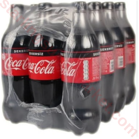 COCA COLA SEKERSIZ 1 LT 12 LI