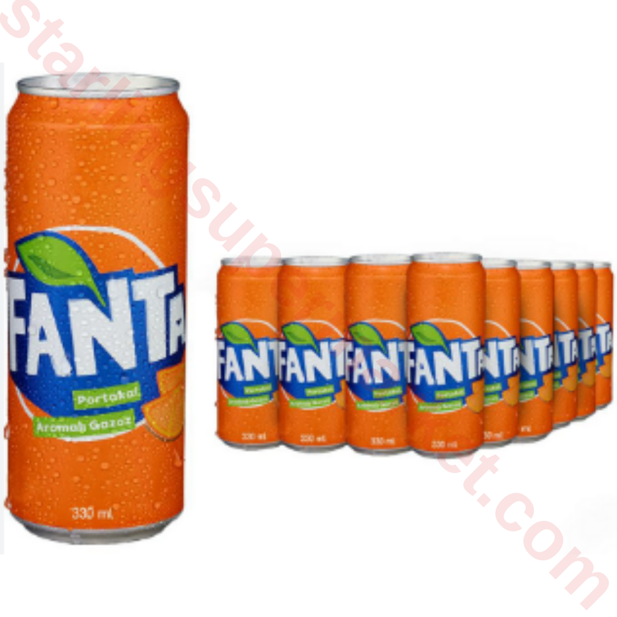 FANTA PORTAKAL 330 ML 24 LU