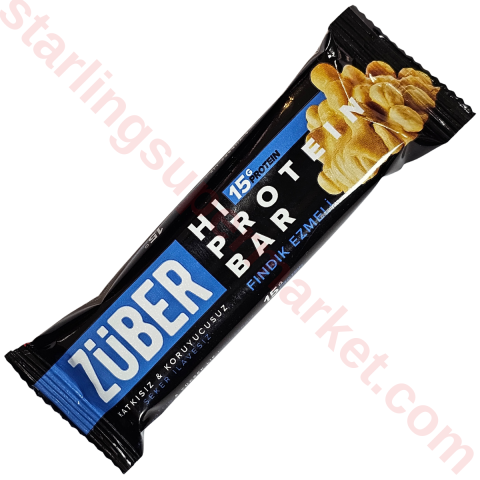 ZUBER HI PROTEIN BAR FINDIK EZMELI 45 G