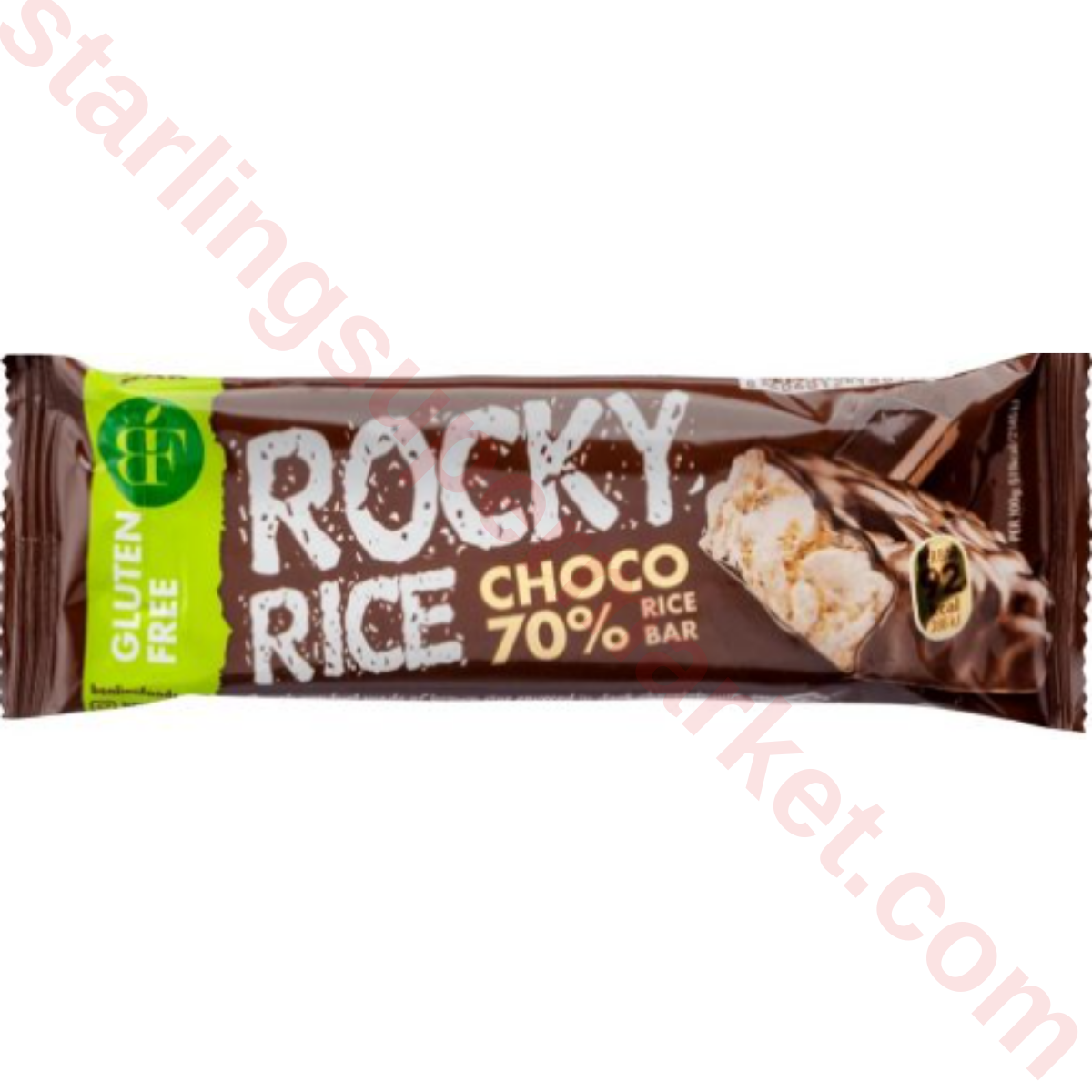 BENLIAN ROCKY RICE BAR CHOCO DARK CHOCO. 70% 18 G