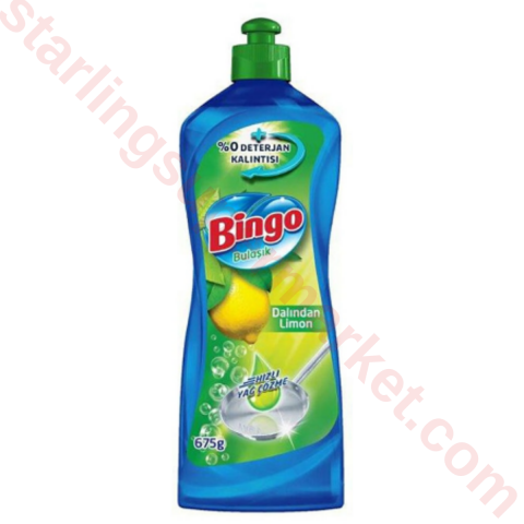 BINGO BULASIK DETERJANI LIMON 675 ML