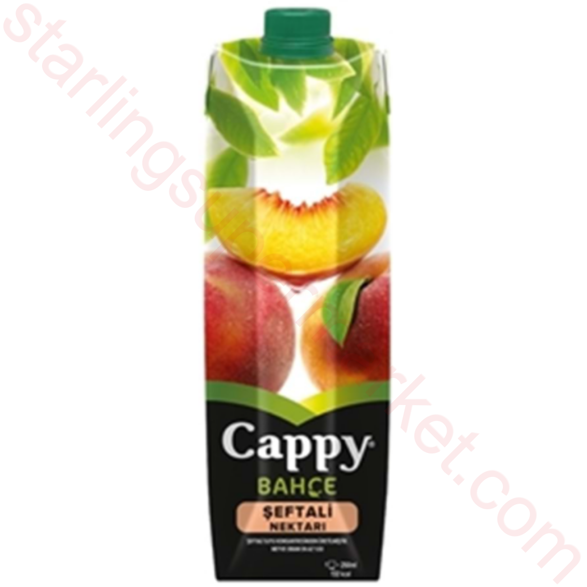 CAPPY FRUIT JUICE WITH PEACHES 1 LT