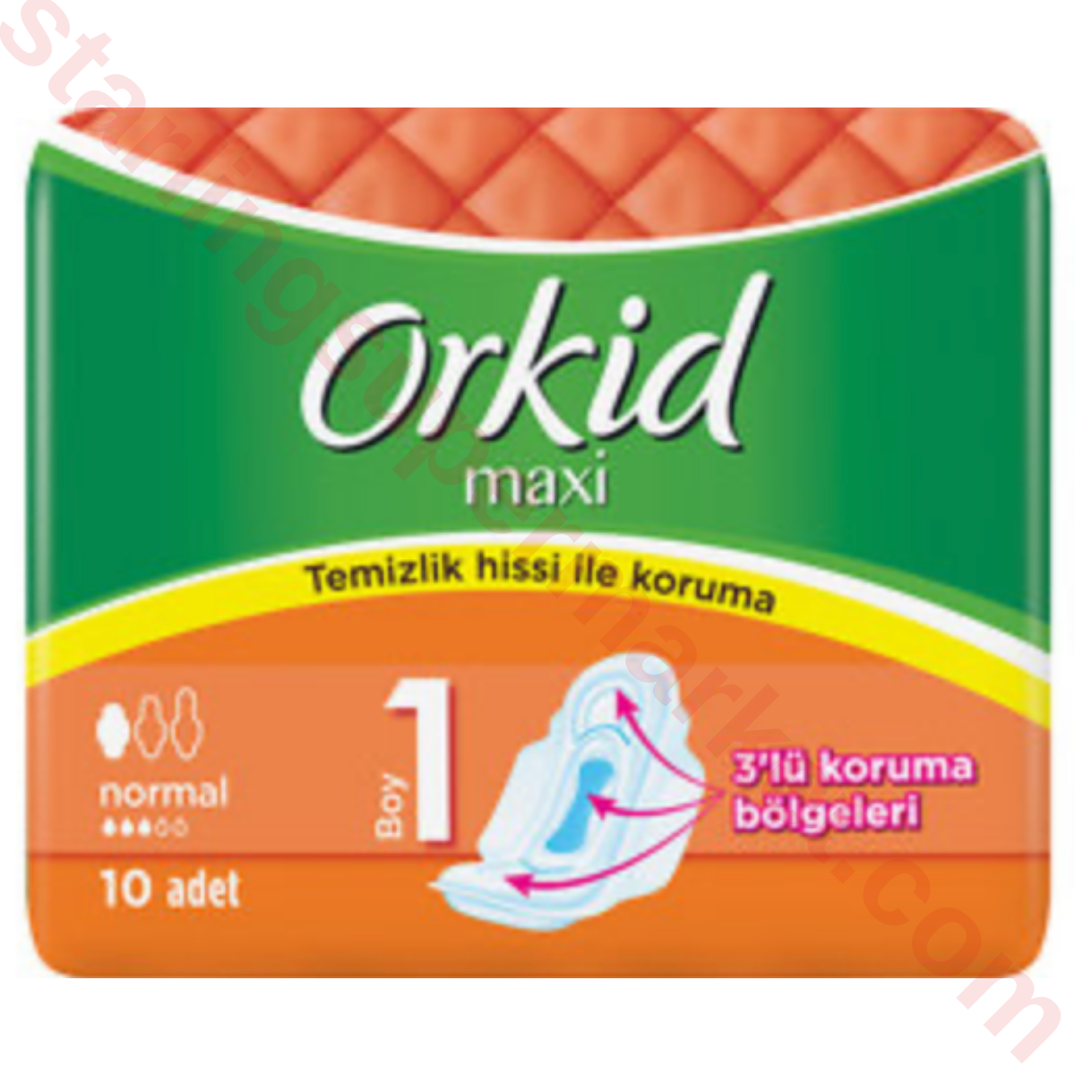 ORKID MAXI NORMAL TEKLI PAKET 10 LU