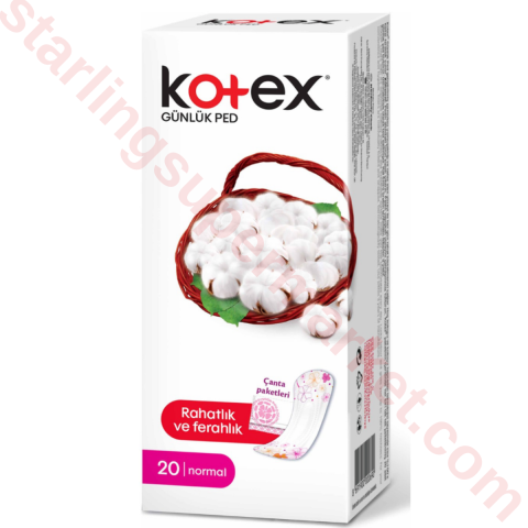 KOTEX ANYDAYS NORMAL 20 LI