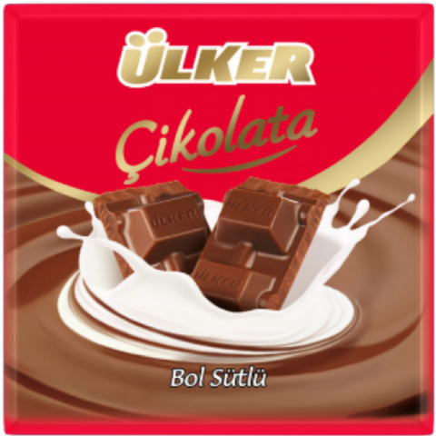 ULKER CIKOLATA SUTLU KARE 60 G