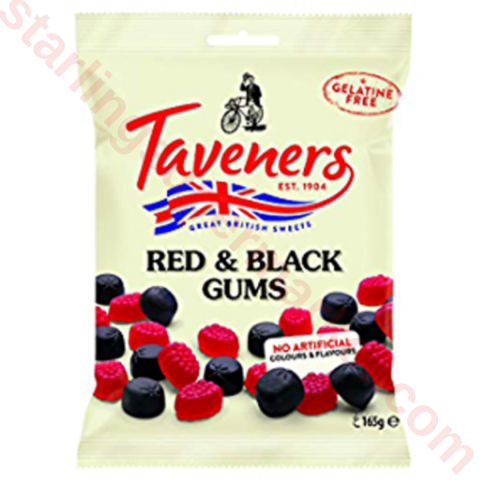 TAVENERS SEKER RED&BLACK GUMS 165 G