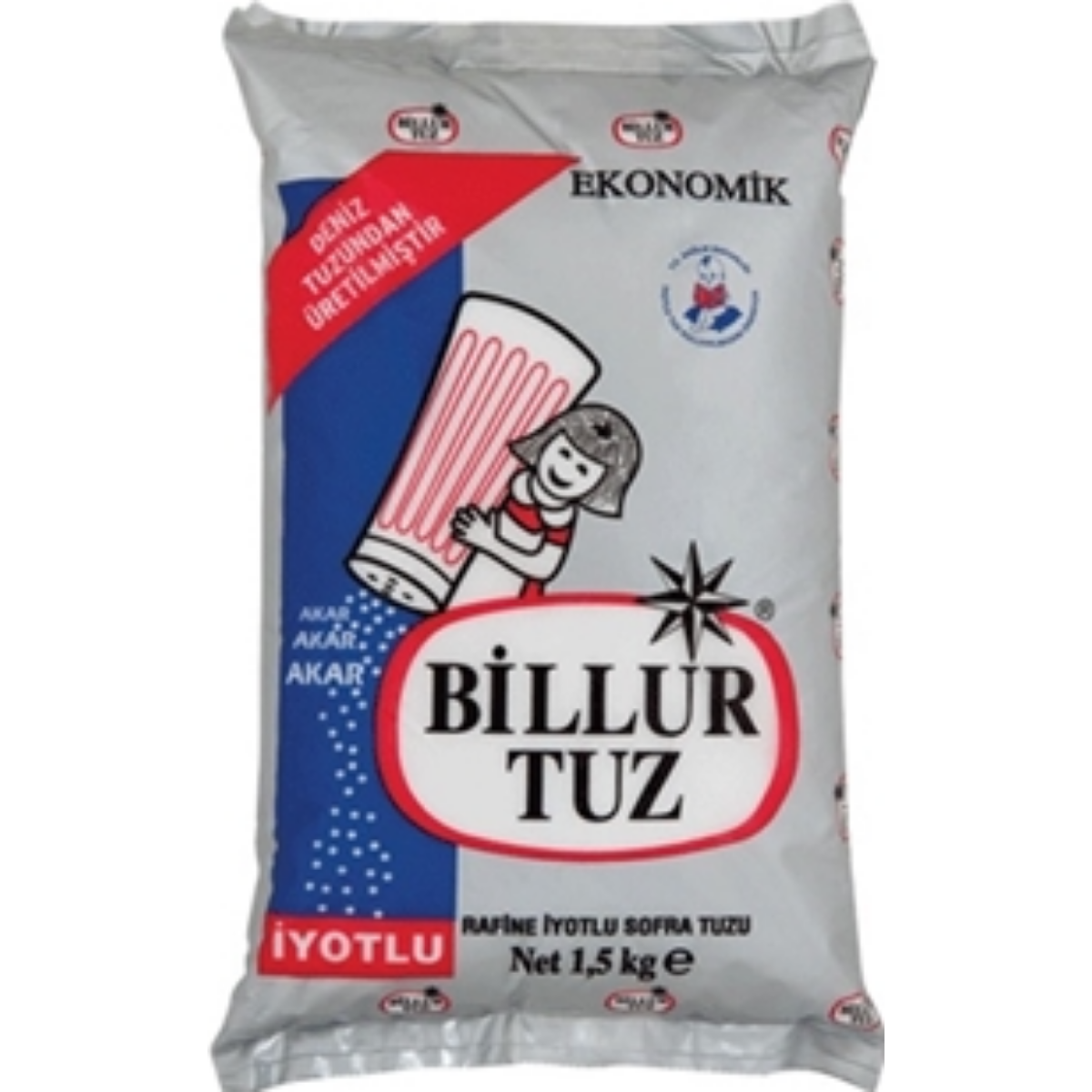 BILLUR TUZ IYOTLU POSET 1500 G