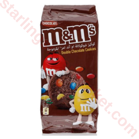 MARS M&M DOUBLE CHOCOLATE COOKIES 180 G
