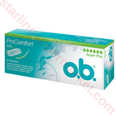 OB TAMPON SUPER PLUS 16 LI