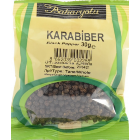 BAHARYOLU KARABIBER TANE 30 G