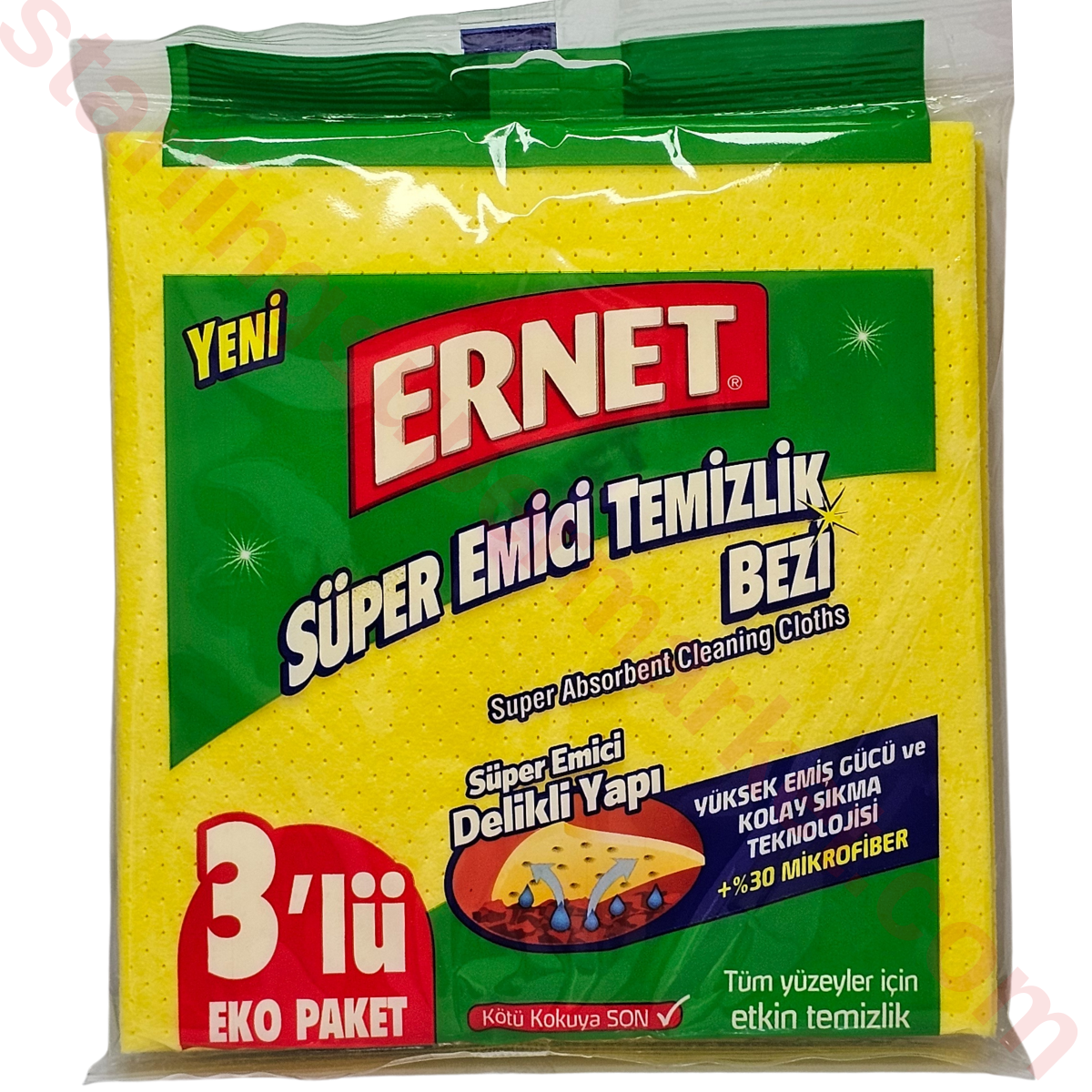 ERNET SUPER TEMIZLIK BEZI 3 LU EKO 503-E